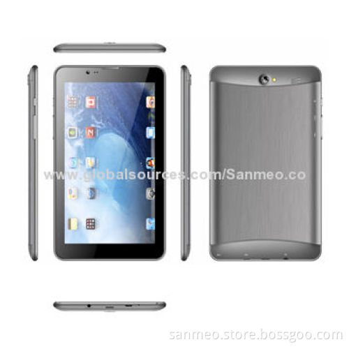 3G Tablet PCs, MTK6577 A9 Dual-core CPU, SIM&Standby, FM/BT/GPS Functions/Multiple Colors Available